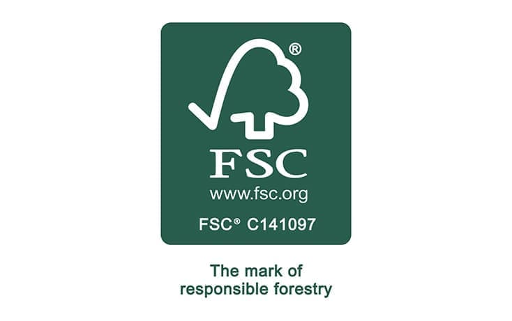 We have acquired FSC®/COC certification